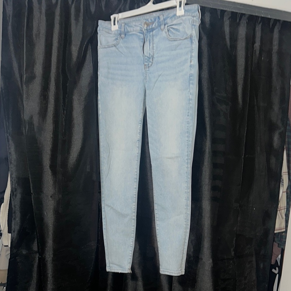 American Eagle Outfitters Blue Skinny Jeans